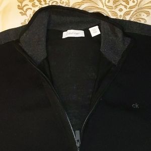 NWOT Calvin Klein full zip cardigan sweater sz XL